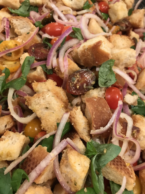 Avocado Toast Panzanella